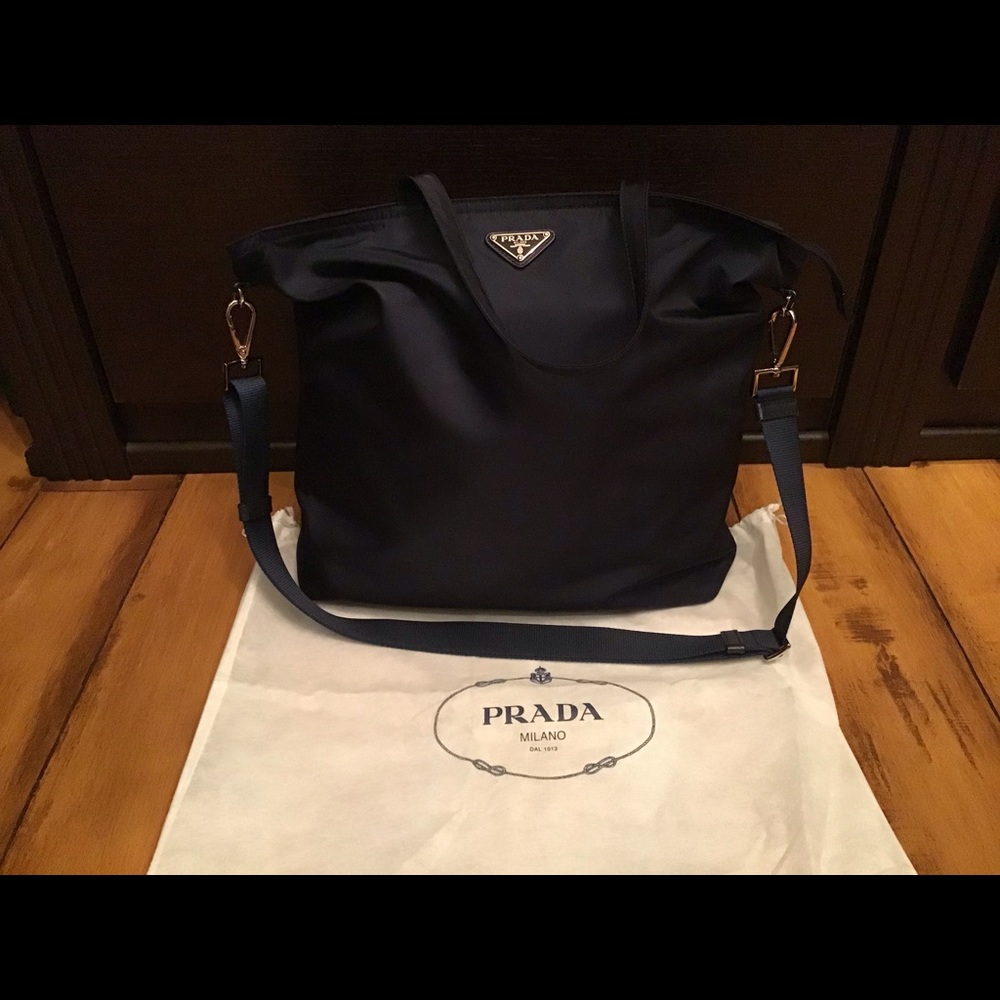 Prada nylon tote
